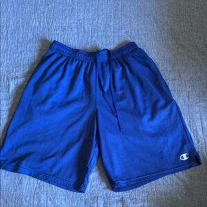 Champion Blue Athletic Mesh Shorts